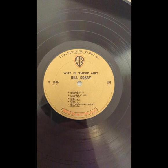 Bill Cosby/Why Is There Air? 12" Vintage LP - Picture 8 of 10